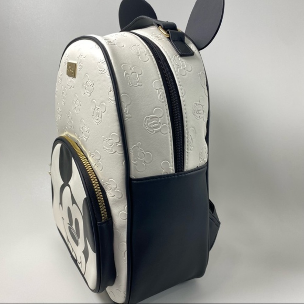 Mickey Mouse Backpack White with Mickey  Ears - Picture 13 of 16